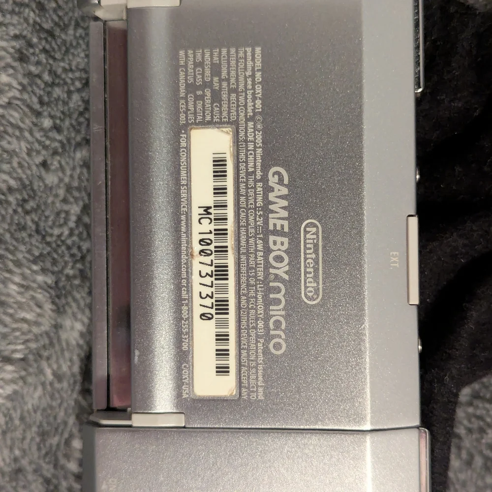 Nintendo Game Boy Micro With Original Charger - Picture 5 of 10